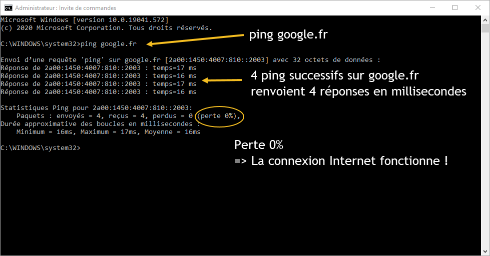 Test Ping Test Ping